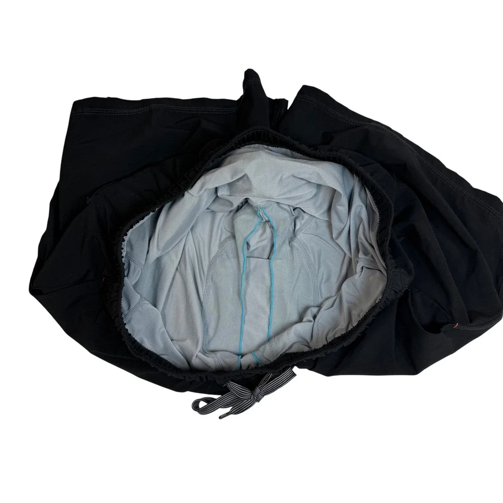Saxx Oh Buoy 2-in-1 Swim Trunks Mens Medium Black 5 Inseam SXSW03L